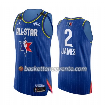 Maillot Basket Los Angeles Lakers LeBron James 2 2020 All-Star Jordan Brand Kobe Forever Bleu Swingman - Homme